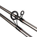 ZANLURE 1.8m 2.1M 2 Segments Fishing Rod Glass Steel Spinning Casting Fishing Pole