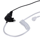 2 PIN Mic PTT Covert Acoustic Tube In-ear Earpiece for Kenwood Baofeng uv 5