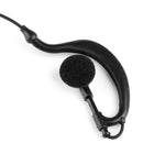 3.5mm Single In-Ear Only Mono Earphone Earbud Headphone w/ Mic For Phone fo
