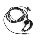 3.5mm Single In-Ear Only Mono Earphone Earbud Headphone w/ Mic For Phone fo