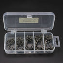 Combined Crank Hook Set 51pcs/set Spring Pin Locked Fishing Crank Hooks Gro F8Q1
