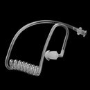 Earphone Accessories Transparent Coil Acoustic Air Tube Earplug For Two-Way