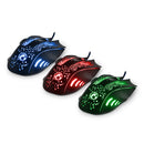 IMICE X9 2400DPI Adjustable Colorful LED 6 Buttons USB Wired Optical Gaming Mouse for PC Laptop
