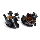 Pair Car Front Bumper Fog Lights Assembly with 9006 Bulbs For VW Jetta MK6 2011-2014