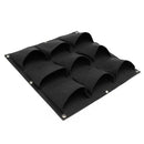 Planters Pockets Hanging Vertical Flower Planter Grow Bag Garden Herb Pot B I8W3