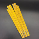 DIY Measuring Folding Ruler Multifunctional Wooden Yard Stick Ruler Paintin