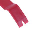 5pcs/set Red Universal Auto Plastic Trim Car Stereo Soundproof Removal Tool