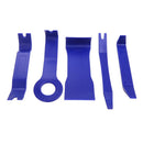 5pcs/set Blue Universal Auto Plastic Trim Car Stereo Soundproof Removal Too