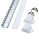 30CM XH-008 U-Style Aluminum Channel Holder For LED Strip Light Bar Under Cabinet Lamp Lighting