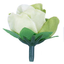 50 pcs 3cm artificial silk roses heads wedding flower decoration, green M2B5