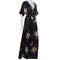 Summer New Europe and the United States plus size printing dress dress Bohe S5H2