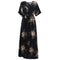 Summer New Europe and the United States plus size printing dress dress Bohe S5H2