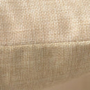 Love You More Cotton Linen Pillow Cover, 16 x 16 Inch