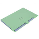Plastic Expanding File Folders Accordion Document Organizer 5-Pocket A4 Let F4S4