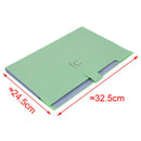 Plastic Expanding File Folders Accordion Document Organizer 5-Pocket A4 Let F4S4