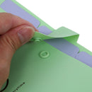 Plastic Expanding File Folders Accordion Document Organizer 5-Pocket A4 Let F4S4