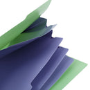 Plastic Expanding File Folders Accordion Document Organizer 5-Pocket A4 Let F4S4