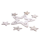 DIY home wooden star Campanula baby crib children room decoration gift mode N1Z9