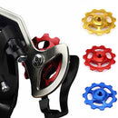 1Set 11T Bike Ultralight Aluminum Alloy Outdoor Bearing Wheel Rear Deraille E4F2