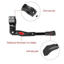 Adjustable Aluminum Alloy Kick Stand For Bicycle MTB Cycling Part-Black W6F6
