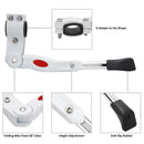 Adjustable Aluminum Alloy Kick Stand For Bicycle MTB Cycling Part-White Z6N8