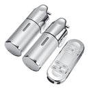 Wall Mount Bathroom Sanitizer Soap Dispenser Shower Round Shampoo Bottle