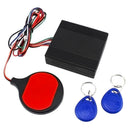 Motorcycle Bike IC card Alarm induction invisible lock Immobilizer Lock set