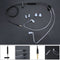 3.5mm Plug Air Tube Anti-Radiation Earphone 2 Air Acoustic Tube Stereo Head J6O4