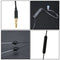 3.5mm Plug Air Tube Anti-Radiation Earphone 2 Air Acoustic Tube Stereo Head J6O4