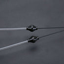 3.5mm Plug Air Tube Anti-Radiation Earphone 2 Air Acoustic Tube Stereo Head J6O4