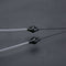 3.5mm Plug Air Tube Anti-Radiation Earphone 2 Air Acoustic Tube Stereo Head J6O4