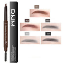 5 Colors 2 Ways Eyebrow Automatic Pen Eyebrow Enhancer Paint Makeup Beauty Tools Waterproof