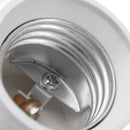 18CM E14 to E27 Flexible Extend Bulb Base Lamp Adapter Screw Holder  Converter AC250V