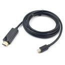 New Male to Male 1.8M Mini DP to HDMI Cable Thunderbolt Mini Displayport to S2M2