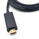 New Male to Male 1.8M Mini DP to HDMI Cable Thunderbolt Mini Displayport to S2M2