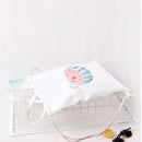Women's Package Canvas Shoulders Bundle Sports Bag Drawstring Backpack Casu J5V2