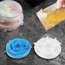 12 Pack Silicone Stretch Lids,Durable Expandable Food Saver Cover for Bowel P7N4
