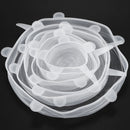 12 Pack Silicone Stretch Lids,Durable Expandable Food Saver Cover for Bowel P7N4