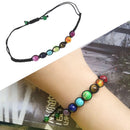 7 Chakra Healing Balance Beads Bracelet Yoga Life Energy Bracelet Lovers Ca U7R9