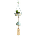 Psychedelic forest wind chimes wrought iron small cage fleshy ornaments res Q1Z9