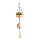 Psychedelic forest wind chimes wrought iron small cage fleshy ornaments res Q1Z9