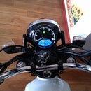 Motorcycle LCD Digital Odometer meter Tachometer Gauge LED Instrument