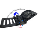 Desk Air Circulator USB Table Portable Fan,Small Personal Smartphones Stand G2K1