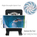 Desk Air Circulator USB Table Portable Fan,Small Personal Smartphones Stand G2K1