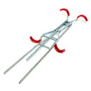 Foldable Adjustable Double Pole Bracket Fishing Rod Stand Holder Sea FishingP6I8