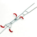 Foldable Adjustable Double Pole Bracket Fishing Rod Stand Holder Sea FishingP6I8