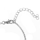 Trendy Oval Avocado Shape Long Pendant Necklace for Women Bohemian Chain Ne S3B7