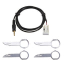 3.5mm 6000 CD AUX In Input Adapter Cables for Ford Focus C-MAX Mondeo Fiest Y7B4
