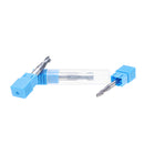 Drillpro 1-10mm HRC55 TiAlN 2 Flutes End Mill Cutter Tungsten Carbide Milling Cutter CNC Tool