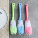 Glass Bottle Cup Cleaner Kitchen Washing Cleaning Tools Cleaning Brush Set- K6E2